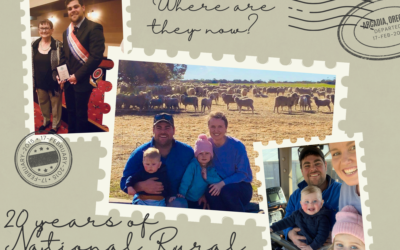 Where are they now? A catch up with 2014 National Rural Ambassador Jeremy Schutz